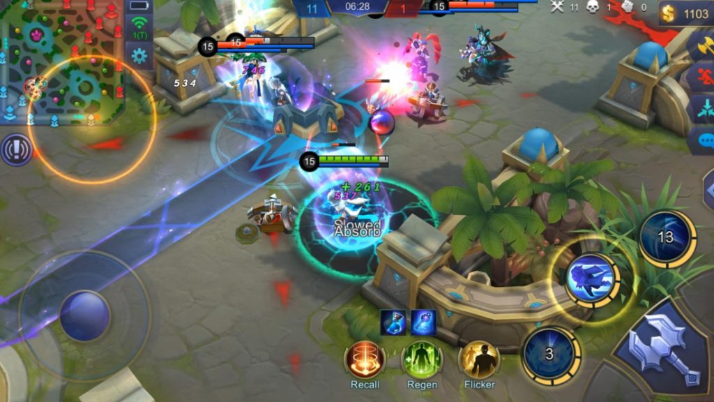 gameplay Mobile legends: Bang Bang