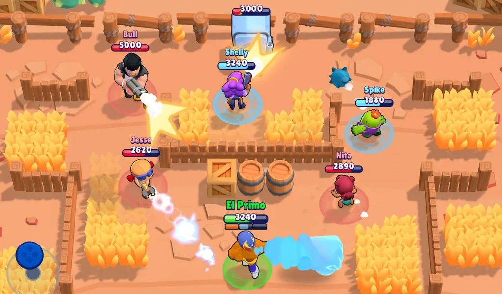 Brawl Stars gameplay action