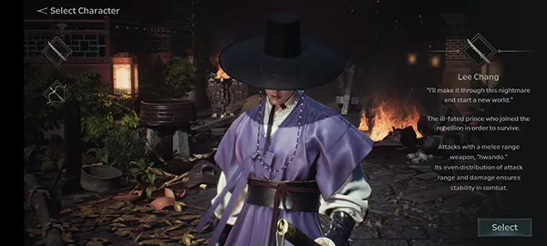 Joseon sword action