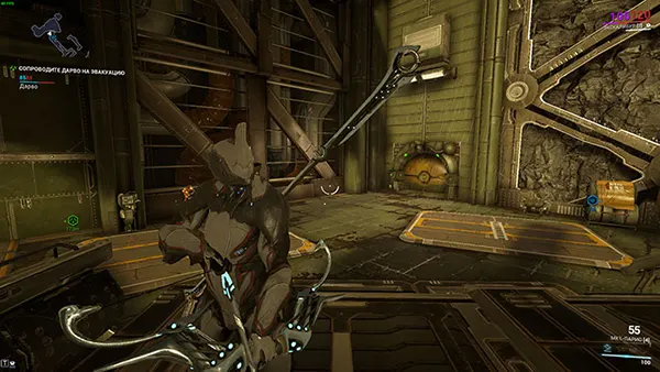 Warframe mobile interface