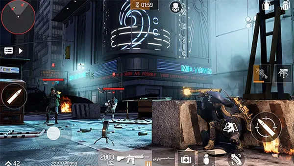 Tactical mobile shooter