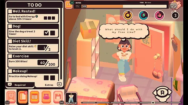 Consume Me interface